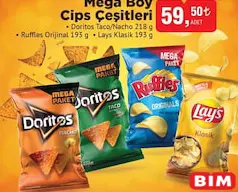 DORİTOS MEGA BOY CİPS ÇEŞİTLERİ fiyat ve kampanya bilgisi